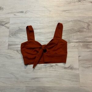 Orange Forever 21 Crop Top